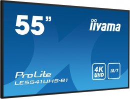 Monitor 55 cali LE5541UHS-B1 IPS,4K,18/7,LAN,USB,HDMI