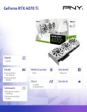 Karta graficzna GeForce RTX 4070 Ti 12GB LED Verto biała