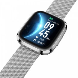 Smartwatch GRC Style Srebrny stalowy