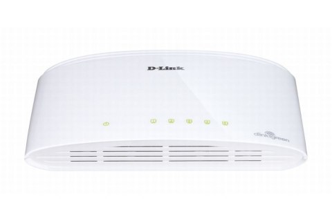 DGS-1005D switch L2 5x1GBE Desktop/Wall NO FAN