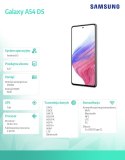 Smartfon Galaxy A54 DualSIM 5G 8/256GB Enterprise Edition Czarny