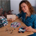 Puzzle 160 elementów Puzzle drewniane konturowe Stylowa Minnie Mouse
