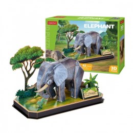 Puzzle 3D Zwierzęta - Słoń