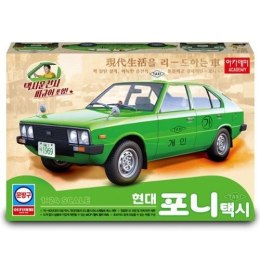 Model plastikowy Hyundai Pony gen. 1 Taxi 1/24