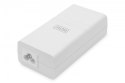 Zasilacz/Adapter PoE 802.3af, max. 48V 15.4W Gigabit 10/100/1000 Mbps, aktywny, Biały