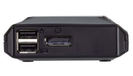 Przełącznik kablowy 2-portowy 4K USB-C DP KVM