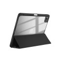 Etui PrimeFolio do iPad Pro 11 (2022-2021) iPad Air 11 M2 (2024) iPad Air 10.9 (5-4 gen.) czarne/przezroczyste