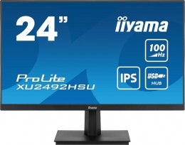 Monitor 23.8 cala XU2492HSU-B6 IPS,FHD,HDMI,DP,100Hz,4xUSB3.2,SLIM,2x2W