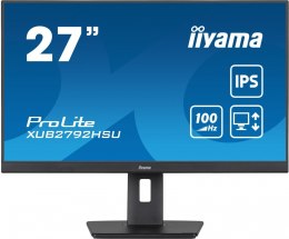 Monitor ProLite XUB2792HSU-B6 27 cali IPS,HDMI,DP,100Hz,SLIM,4xUSB3.2,PIVOT, HAS(150mm),2x2W