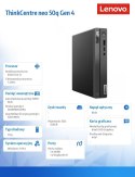 Komputer ThinkCentre Neo 50q Tiny G4 12LN001UPB W11Pro i3-1215U/8GB/256GB/INT/3YRS OS