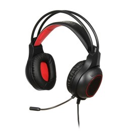 Słuchawki z mikrofonem IBOX SHPIX3MV Czarno-czerwony
