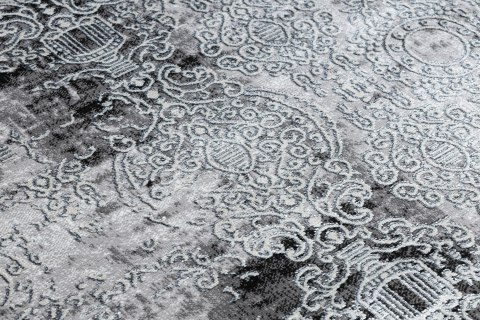 Dywan WELLI ORNAMENT 6 kolor kremowy 180x270 Hakano - RUG/LU/WELLI/ORNAMENT6/CREAM+GREY/180x270