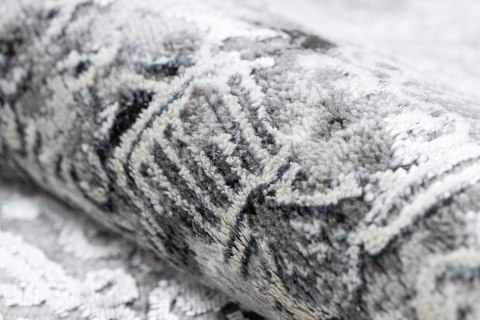 Dywan WELLI ORNAMENT 6 kolor kremowy 180x270 Hakano - RUG/LU/WELLI/ORNAMENT6/CREAM+GREY/180x270