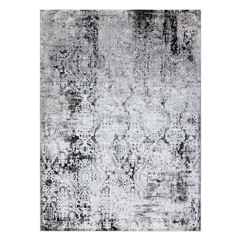 Dywan WELLI ORNAMENT 6 kolor kremowy 240x340 Hakano - RUG/LU/WELLI/ORNAMENT6/CREAM+GREY/240x340