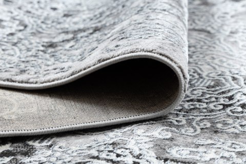 Dywan WELLI ORNAMENT 6 kolor kremowy 240x340 Hakano - RUG/LU/WELLI/ORNAMENT6/CREAM+GREY/240x340