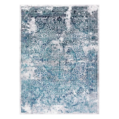 Dywan WELLI ORNAMENT 7 kolor kremowy 160x220 Hakano - RUG/LU/WELLI/ORNAMENT7/CREAM+GREY/160x220