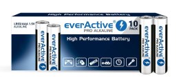 Baterie EVERACTIVE Alkaliczna AAA 1250mAh 10 szt. LR0310PAK