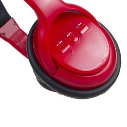 Słuchawki bezprzewodowe AUDIOCORE AC720R (Czerwono-czarny)