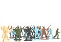Duży Zestaw Żołnierzyków Militarny Wojsko Armia Figurki