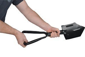 FPL 4001 Saperka składana, Uchwyt ze stali