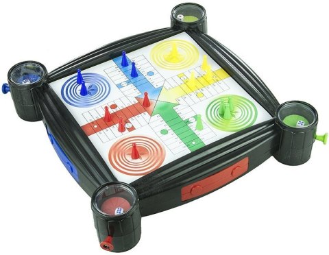 Zestaw Gier Planszowych 7w1 Warcaby Chińczyk Węże i Drabiny Tryktrak Ludo