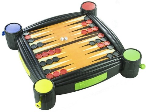 Zestaw Gier Planszowych 7w1 Warcaby Chińczyk Węże i Drabiny Tryktrak Ludo