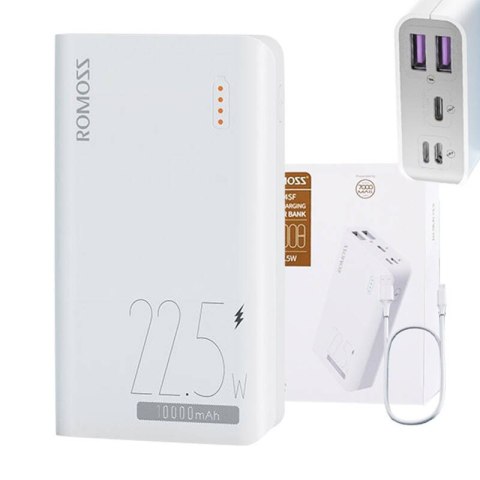 Powerbank ROMOSS SENSE4SF 10000mAh 22.5W (biały)