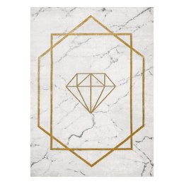 Dywan ESTEMA DIAMOND kolor kremowy 120x170 Hakano - RUG/LU/ESTEMA/DIAMOND/CREAM+GOLD/120x170