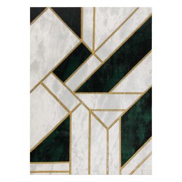 Dywan ESTEMA MARBLE 3 kolor butelkowa zieleń 120x170 Hakano - RUG/LU/ESTEMA/MARBLE3/BOTTLEGREEN+GOLD/120x170