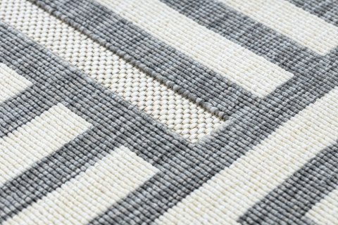 Dywan WINK MAZE kolor kremowy 200x290 Hakano - RUG/LU/WINK/MAZE/CREAM+GREY/200x290