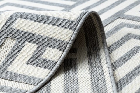 Dywan WINK MAZE kolor kremowy 200x290 Hakano - RUG/LU/WINK/MAZE/CREAM+GREY/200x290