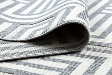 Dywan WINK MAZE kolor kremowy 200x290 Hakano - RUG/LU/WINK/MAZE/CREAM+GREY/200x290