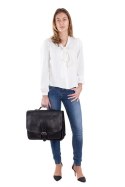 Torba z paskiem Crazy Horse TC1 BLACK