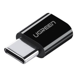 Adapter micro USB do USB-C UGREEN US157 (czarny)