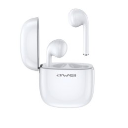 Słuchawki bezprzewodowe AWEI T28 TWS (Biały)