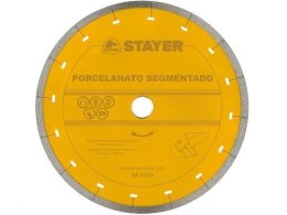 TARCZA DIAMENTOWA 250x25,4mm SEGMENTOWA STANDARD PORCELANATO SEGMENT STAYER