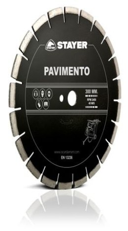 TARCZA DIAMENTOWA 350x25,4mm SEGMENTOWA STANDARD PAVIMENTO STAYER