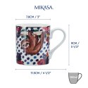 Mikasa Leniwiec Kubek Porcelanowy 280 ml