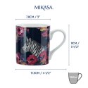 Mikasa Zebra Kubek Porcelanowy 280 ml