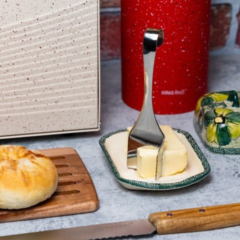 NÓŻ DO CIĘCIA, SKROBANIA I SMAROWANIA MASŁA KINGHOFF KH-1833