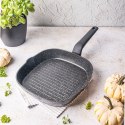 PATELNIA GRILLOWA Z POWŁOKĄ MARMUROWĄ 24CM KLAUSBERG KB-7661