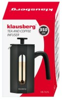 ZAPARZACZ DO KAWY/HERBATY 0,35L FRENCH PRESS KLAUSBERG KB-7676