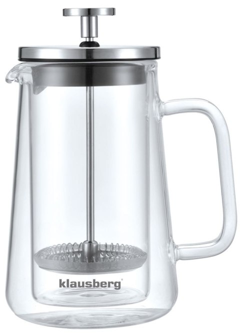 ZAPARZACZ DO KAWY/HERBATY 0,35L FRENCH PRESS KLAUSBERG KB-7684