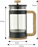 ZAPARZACZ DO KAWY/HERBATY 0,60L FRENCH PRESS KLAUSBERG KB-7680