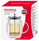 ZAPARZACZ DO KAWY/HERBATY 0,60L FRENCH PRESS KLAUSBERG KB-7683