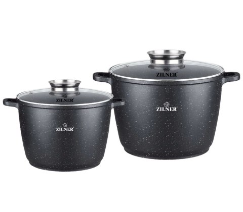 ZESTAW 2 GARNKÓW MARMUROWYCH 10L + 14L ZILNER ZL-8548