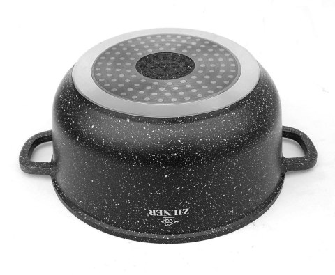 ZESTAW 4 GARNKÓW MARMUROWYCH 16 / 20 / 24 / 28 cm ZILNER ZL-8900