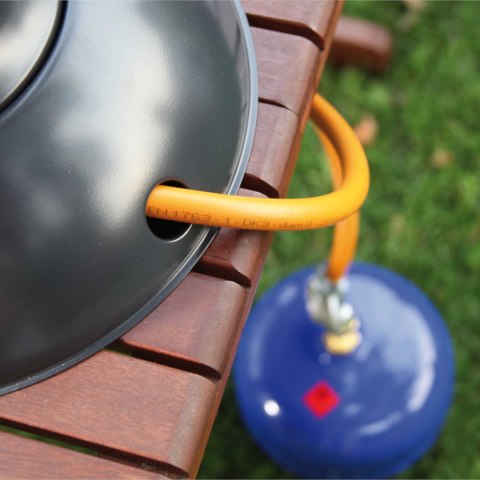 Lampa tarasowa grzejnik promiennik ciepła stołowy ETNA na gaz PB LPG wys. 80cm 5kW