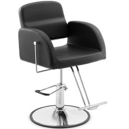 Fotel fryzjerski barberski kosmetyczny z podnóżkiem Physa YOXALL - czarny