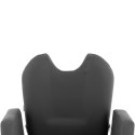 Profesjonalny fotel fryzjerski kosmetyczny obrotowy LIVORNO Physa szary